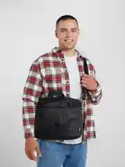 Черный сумка Tempo NN 216 Black для ноутбука, 15.6"