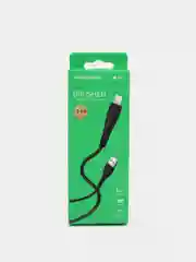 Черный кабель для Apple LIGHTNING 2.4A Borofone BX37/ Кабель ДЛЯ БЫСТРОЙ ЗАРЯДКИ iPhone 1м