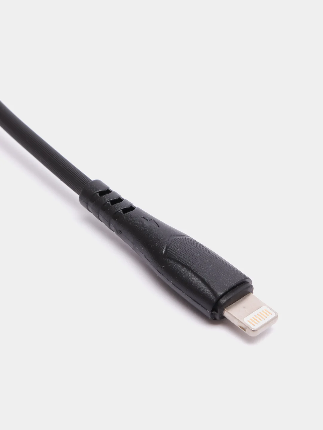 Черный кабель для Apple LIGHTNING 2.4A Borofone BX37/ Кабель ДЛЯ БЫСТРОЙ ЗАРЯДКИ iPhone 1м