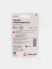 Гнездо прикуривателя Airline, 12В, 10А