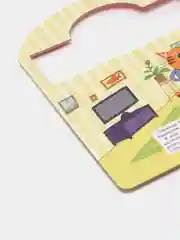 Красный музыкальная книга "Три кота"
