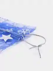 Синий мешочек новогодний подарочный, мешки мешок для упаковки новогодних подарков пакет коробка