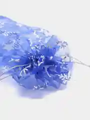 Синий мешочек новогодний подарочный, мешки мешок для упаковки новогодних подарков пакет коробка