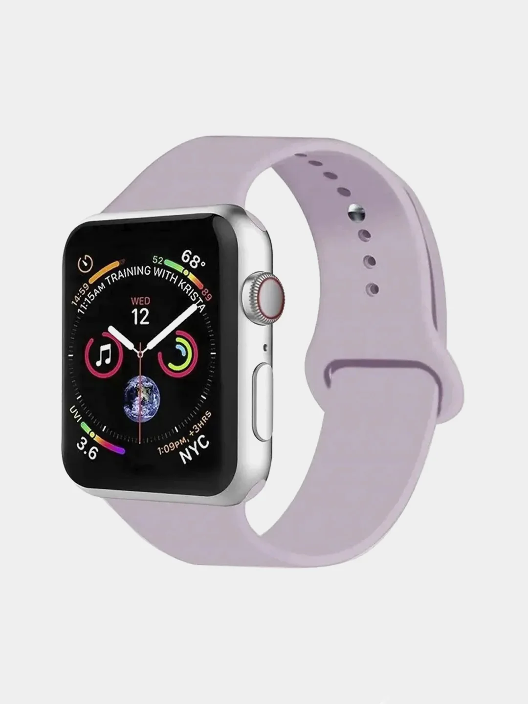 Сиреневый умные часы 7 Smart watch 45 mm / P7 Max / Pro, с двумя ремешками в комплекте