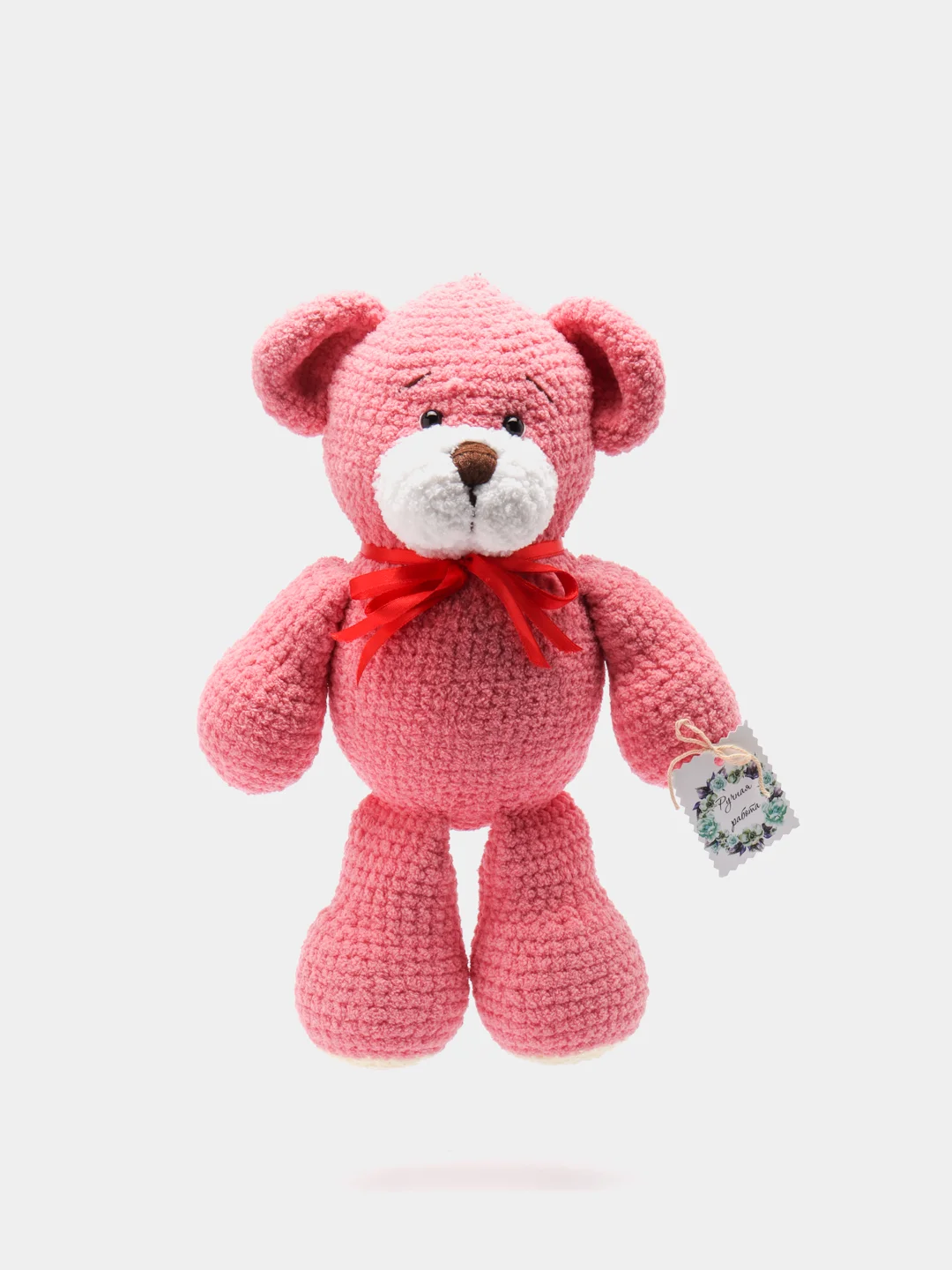 Вязаный Мишка, Вязаная игрушка, Амигуруми, Рост 34см