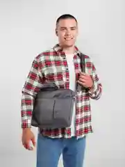 Серый сумка Tempo NN 216 Grey для ноутбука 15.6"