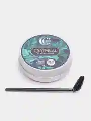 Мыло для укладки и фиксации бровей овсяное со щеточкой, True and Natural, 35 g