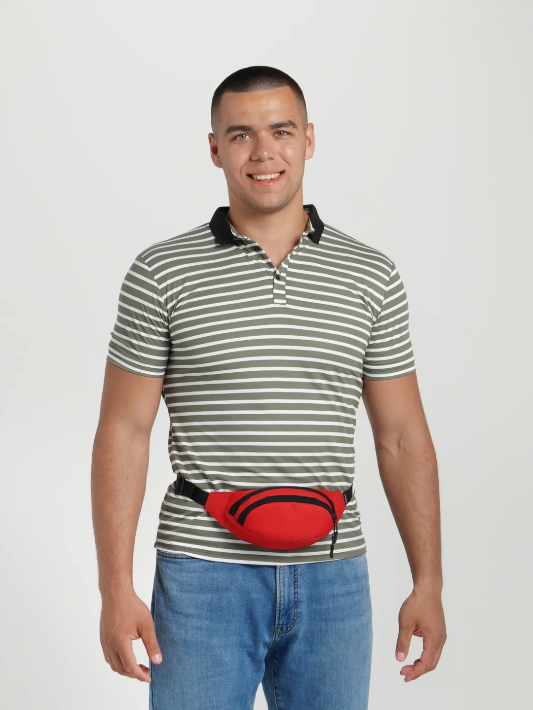 Бирюзовый сумка поясная Toprock Pirazhok Mini