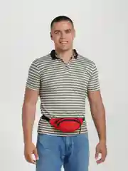 Бирюзовый сумка поясная Toprock Pirazhok Mini
