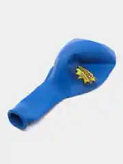 Синий шар воздушный "Дембель" 30 см