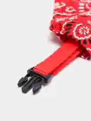 Красный ошейник бандана для собак и кошек регулируемый
