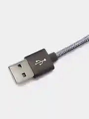 Серый usb-кабель Borofone BX26 для iPhone Lightning, быстрая зарядка, 90 градусов, для игр