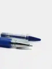 Прозрачный ручки шариковые, набор из 3 штук, цвет стержня синий
