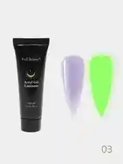 Аметистовый акригель для наращивания ногтей Full Beauty, 15 мл