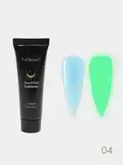 Голубой акригель для наращивания ногтей Full Beauty, 15 мл