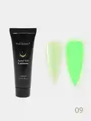 Мятный акригель для наращивания ногтей Full Beauty, 15 мл