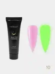 Сиреневый акригель для наращивания ногтей Full Beauty, 15 мл