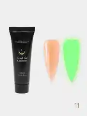 Светло-оранжевый акригель для наращивания ногтей Full Beauty, 15 мл