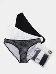 Комплект трусы женские DOMINANT Турция, бикини, 3 штуки