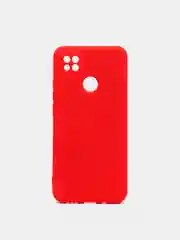 Красный чехол силиконовый для Xiaomi Redmi 10A, Redmi 9C, Сяоми Редми 10А, Редми 9С