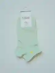 Белый носки хлопковые укороченные на девочку