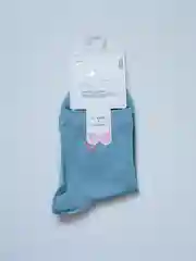 Бирюзовый носки хлопковые подростковые