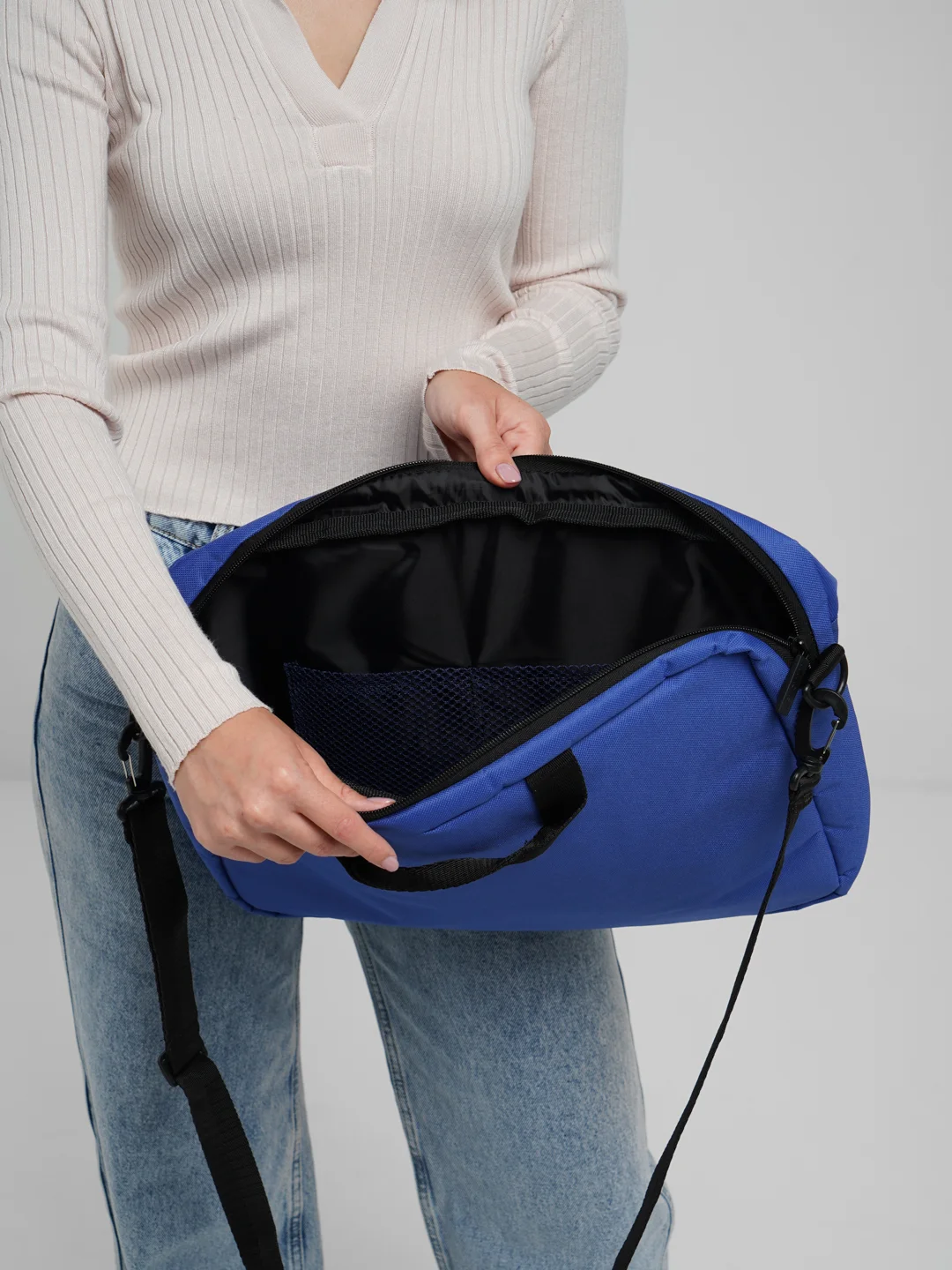 Сумка для ноутбука Vivacase BusinessTrip 15.6", оксфорд, синий, VCN-BTRP15-blue