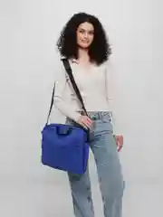 Сумка для ноутбука Vivacase BusinessTrip 15.6", оксфорд, синий, VCN-BTRP15-blue