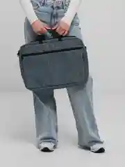 VIVACASE Сумка для ноутбука Business 15.6", оксфорд, серый (VCN-CBS15-gr)