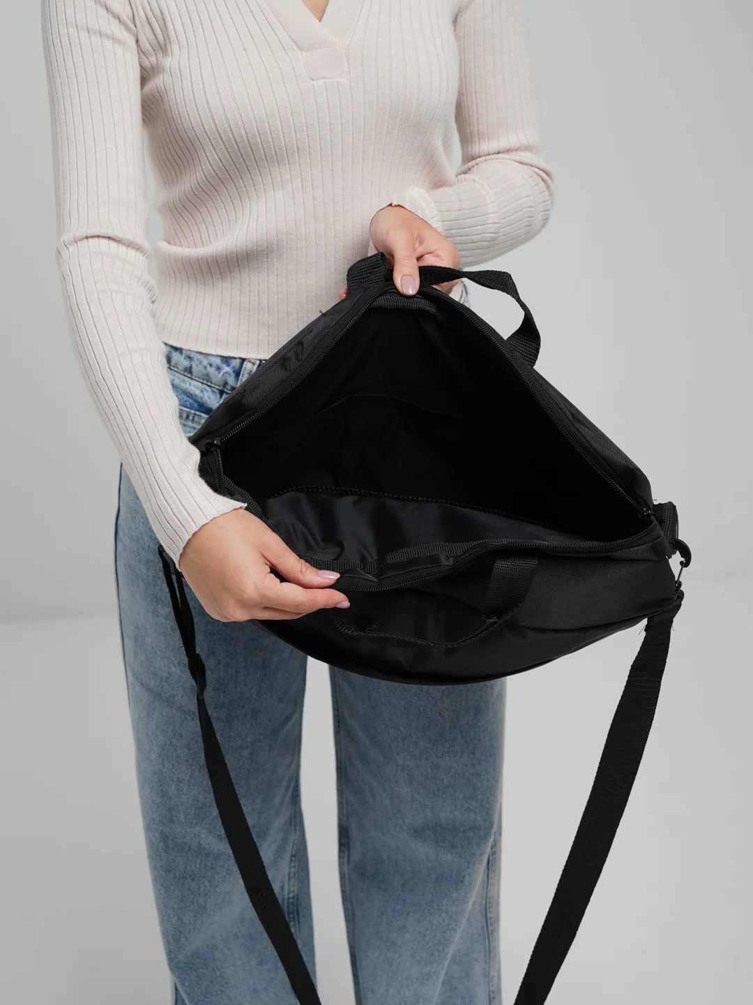 Сумка для ноутбука Vivacase BusinessTrip, 15.6", оксфорд, черный VCN-BTRP15-bl