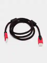Кабель HDMI-HDMI в оплетке с фильтром фиритовым