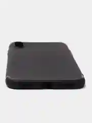 Черный силиконовый чехол для iPhone