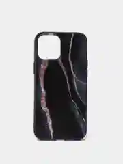 Черный яркий чехол цветные принты картинки iPhone 5S, SE 6 6S 7 8 Plus X XS XR 11 12 Mini Pro Max