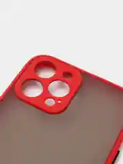 Красный чехол защитный матовый, жесткий, для iPhone Айфон XS Max / 11 / 11 Pro / 11 Pro Max / 12
