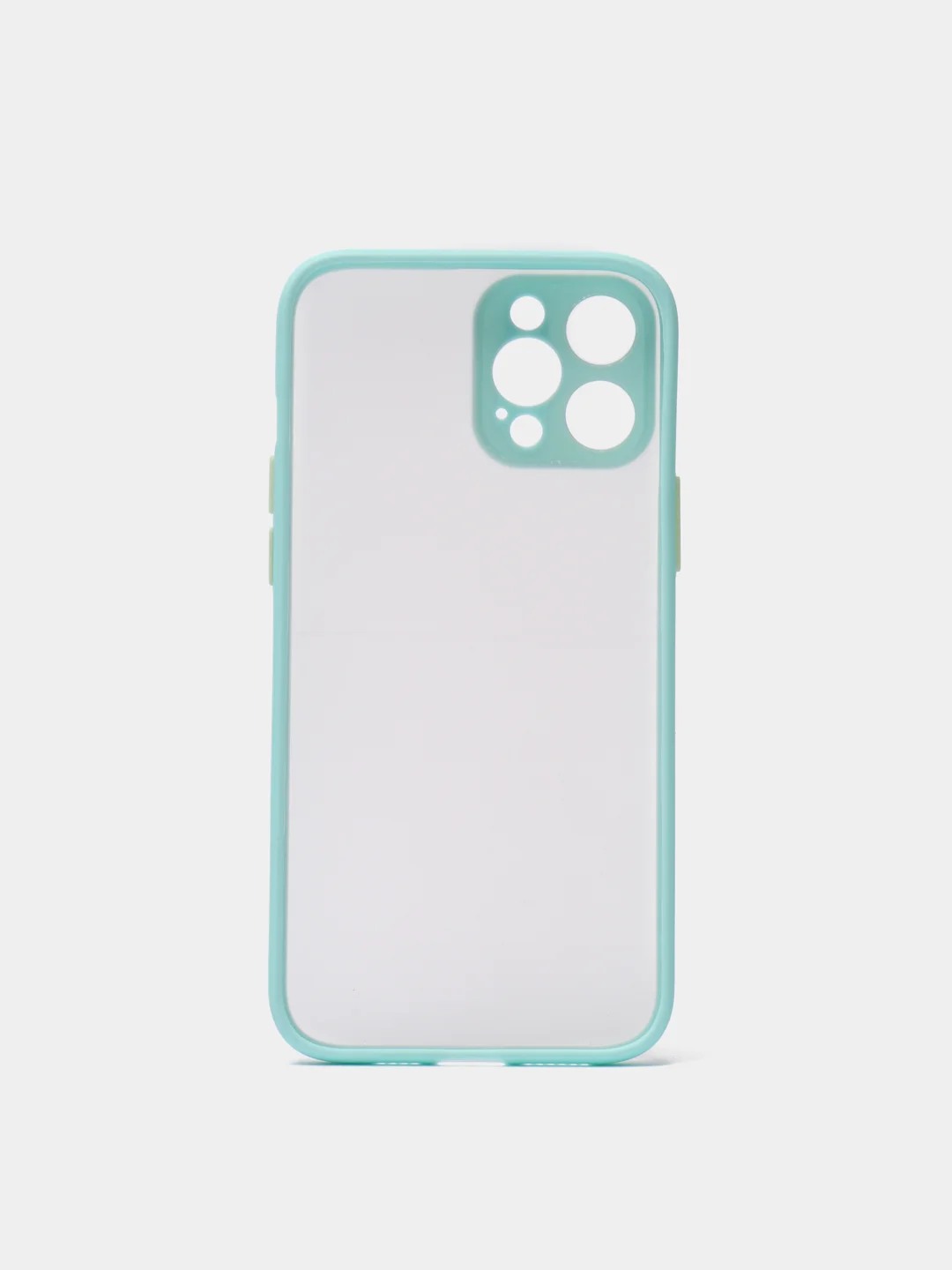 Бирюзовый чехол защитный матовый, жесткий, для iPhone Айфон XS Max / 11 / 11 Pro / 11 Pro Max / 12