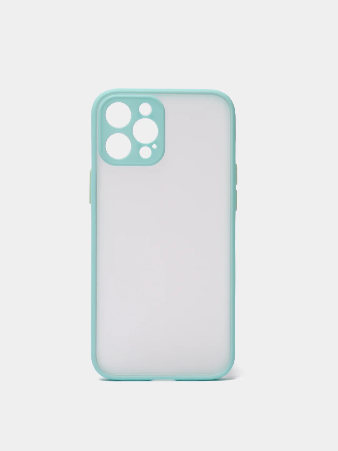 Бирюзовый чехол защитный матовый, жесткий, для iPhone Айфон XS Max / 11 / 11 Pro / 11 Pro Max / 12