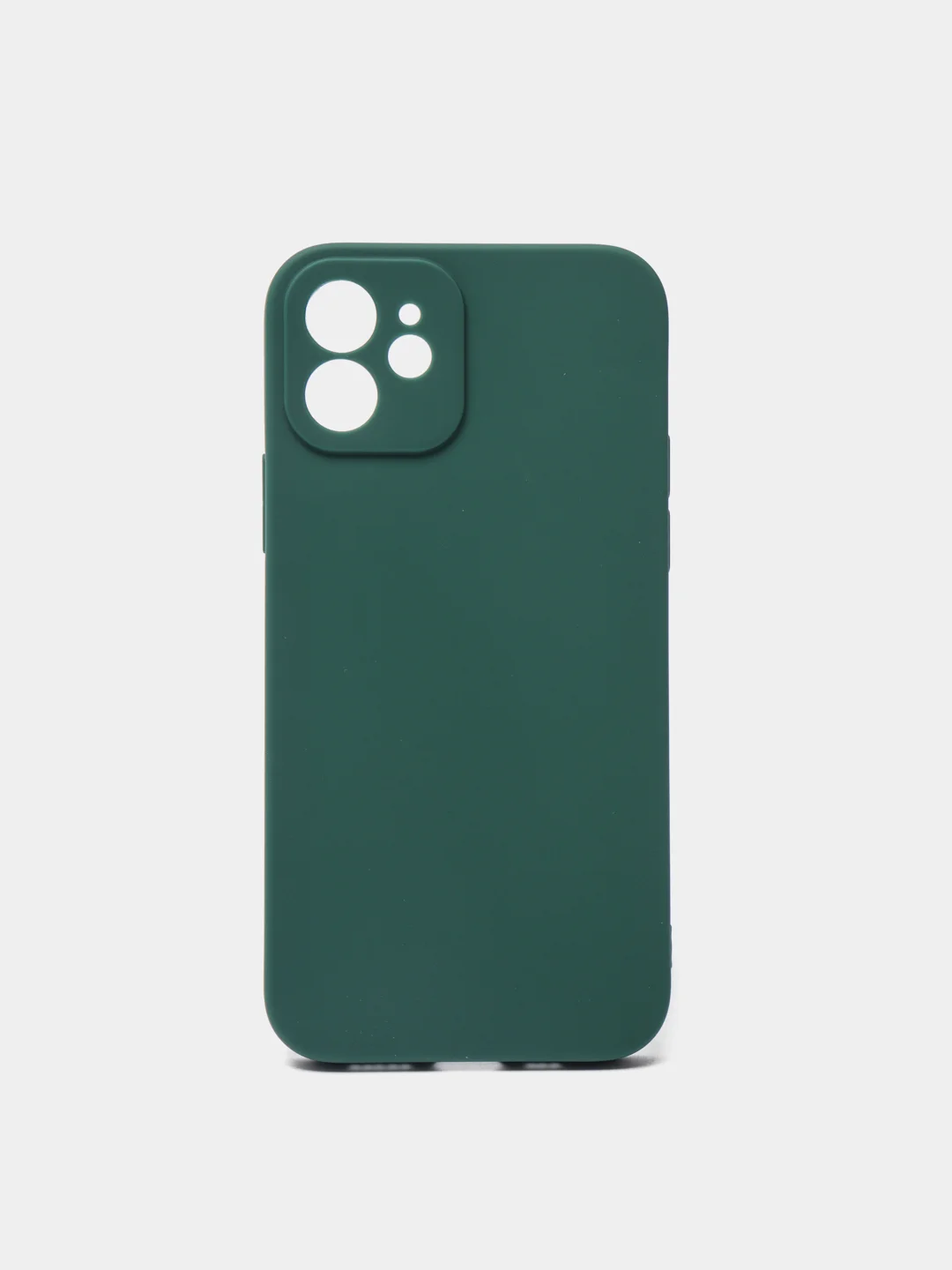 Зеленый чехол силиконовый для iPhone 12, 12 Mini ,12 Pro, 12 Pro Max