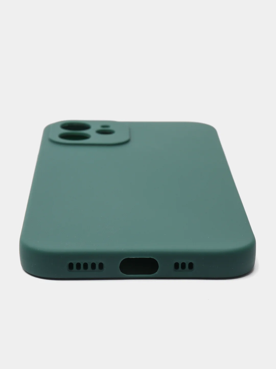 Зеленый чехол силиконовый для iPhone 12, 12 Mini ,12 Pro, 12 Pro Max