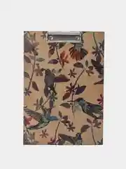 Конфетный планшет с зажимом Berlingo Craft, А4, крафт-бумага, разные виды