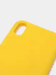 Желтый яркий силиконовый чехол для iPhone, 14 цветов