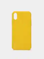 Желтый яркий силиконовый чехол для iPhone, 14 цветов