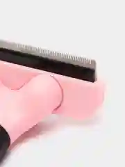 Розовый расчёска дешеддер самоочищающаяся профессиональный для собак,кошек