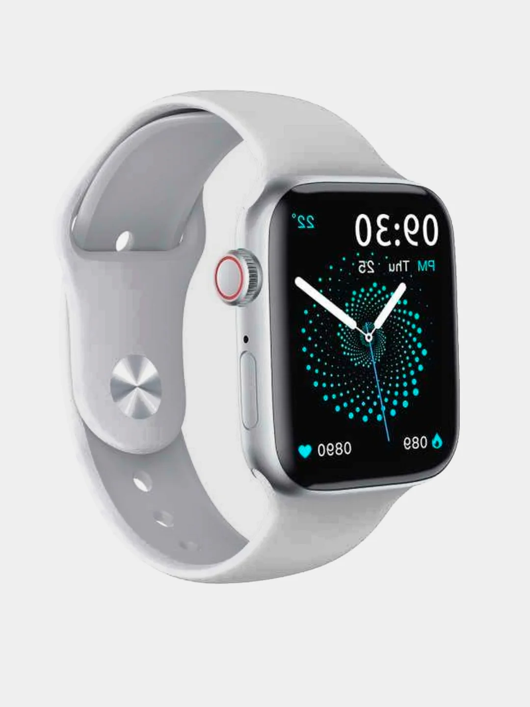 Серебряный фитнес часы Smart Watch 7 X22 Pro Max
