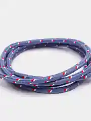 Фиолетовый кабель для зарядки телефона micro USB, провод зарядный, шнур юсб быстрая зарядка