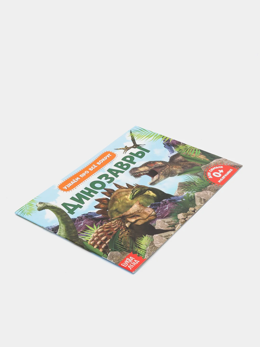 Красный книжка для детей "Узнаём про всё вокруг"