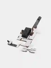 Шлейф iPhone 4S, разъем гарнитуры, черный