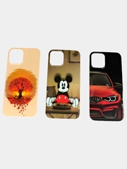Силиконовый чехол с принтом для iPhone 12, 12 Pro с принтом рисунком