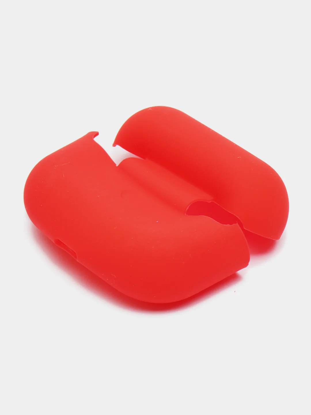 Красный чехол для Airpods Pro МоноЛайт