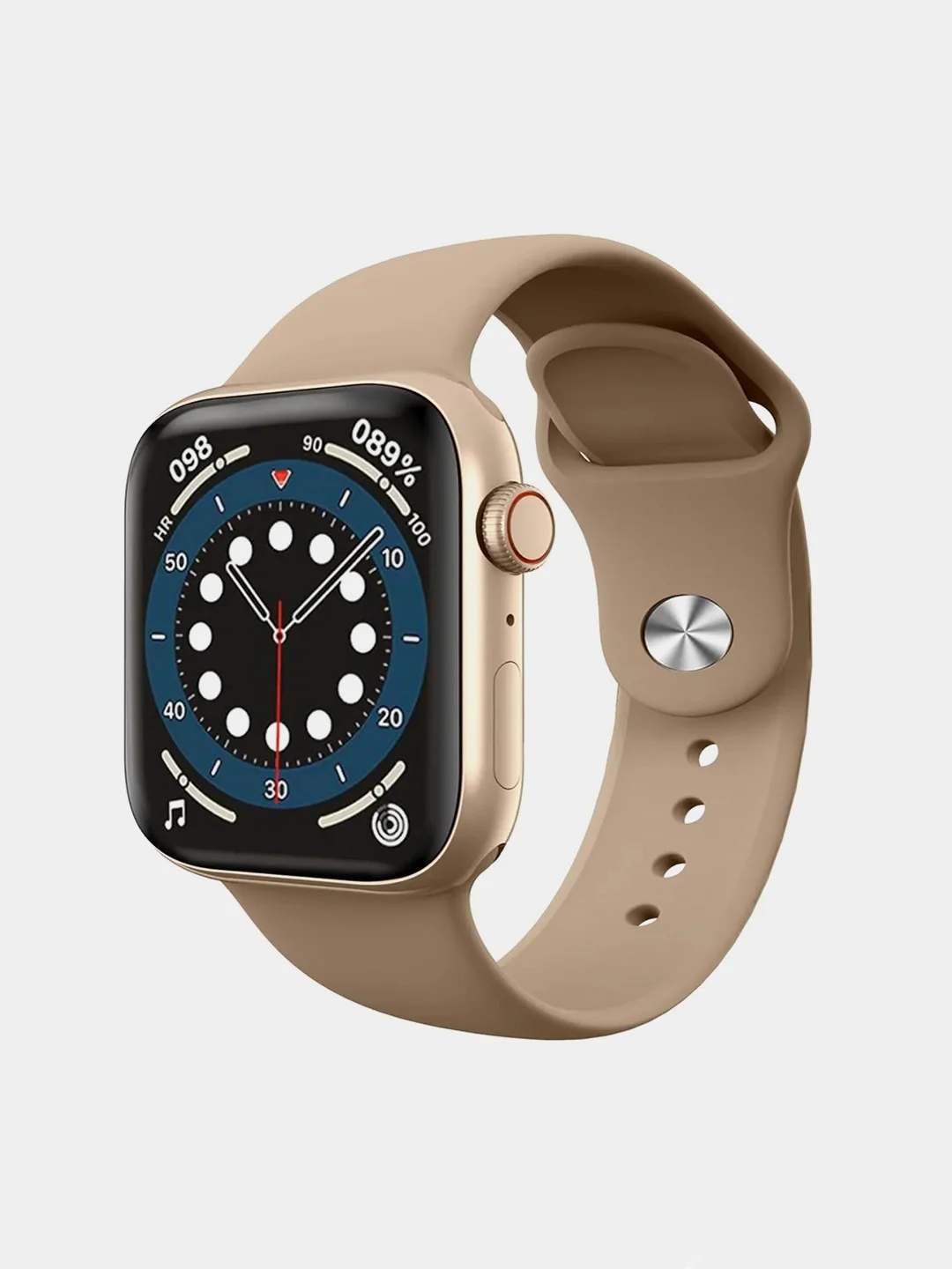 Золотой умные смарт-часы Smart Watch RX 63 Pro Max, 45 мм, с беспроводной зарядкой