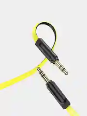 Желтый аудиокабель Hoco UPA16 AUX 3.5 mm, 2 м